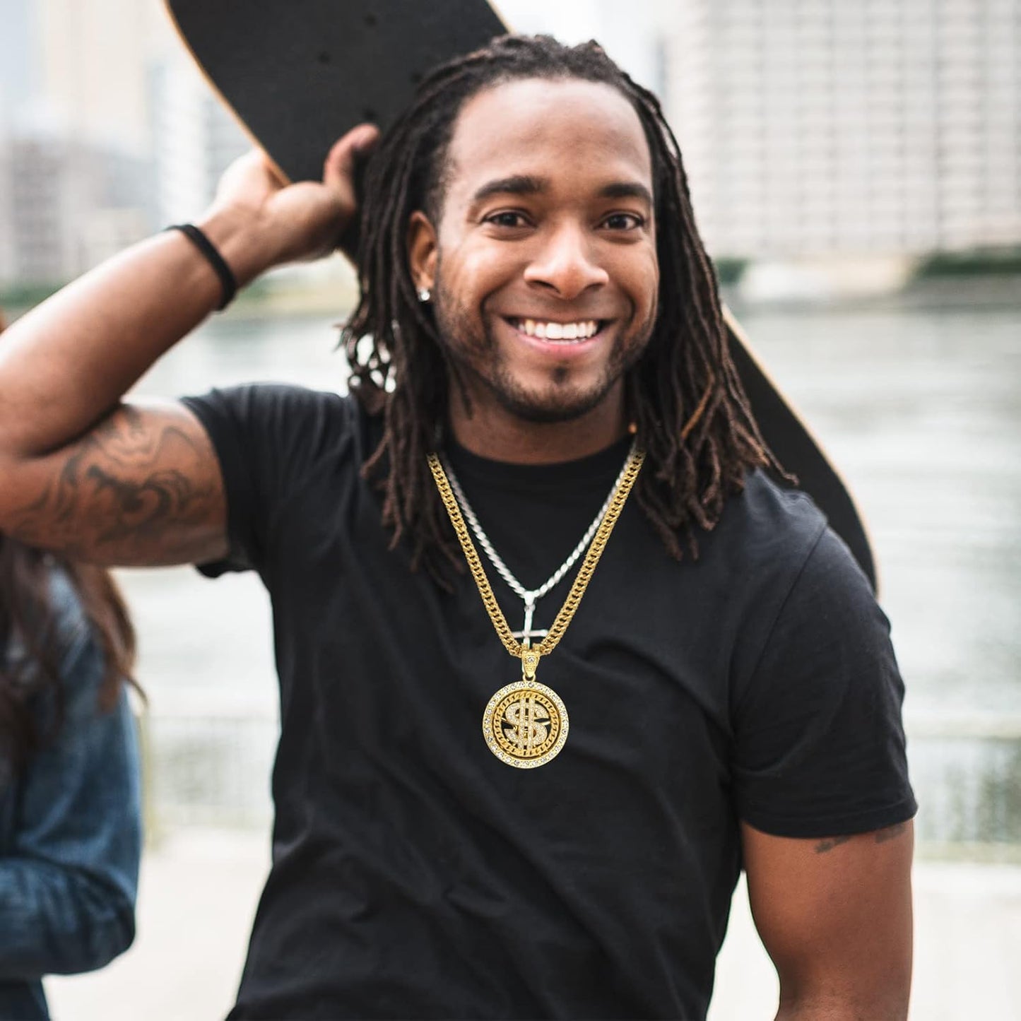 18K Gold Plated Hip Hop Chain Pendant