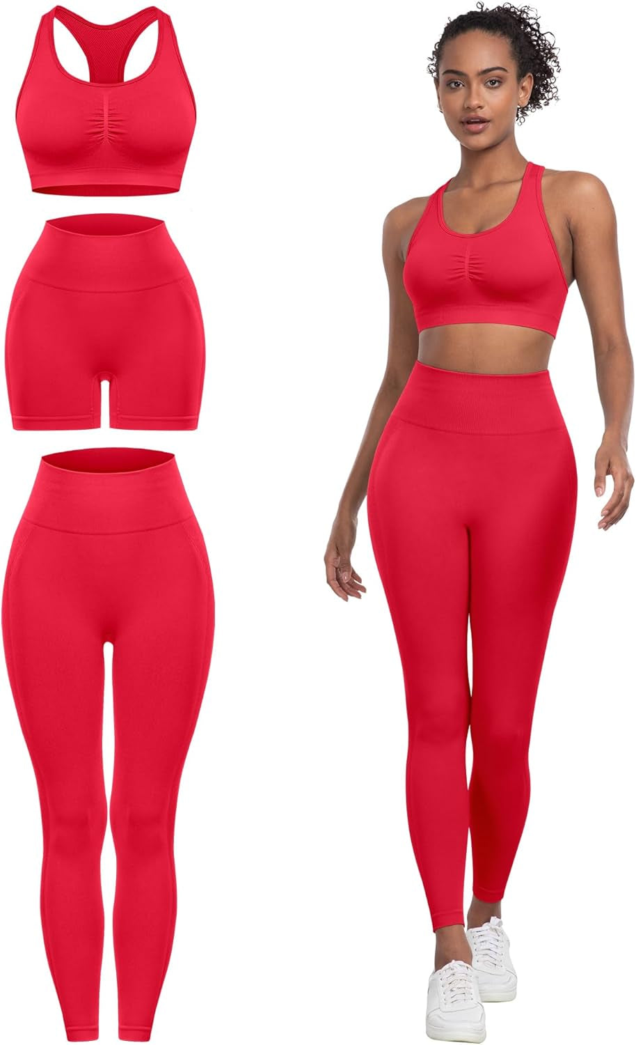 3 Piece Workout Sets for Women