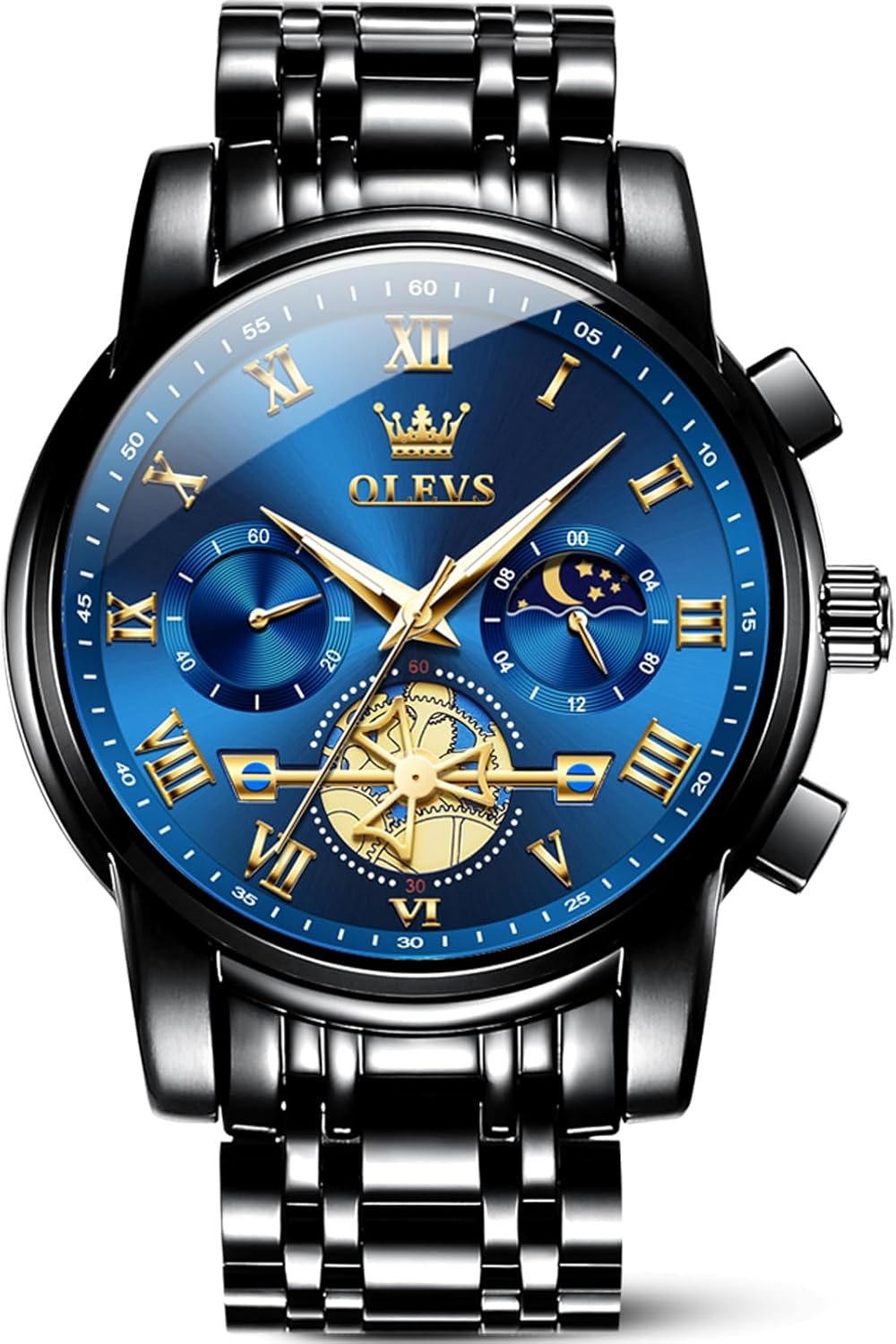 Men Waterproof Luxury Big Face