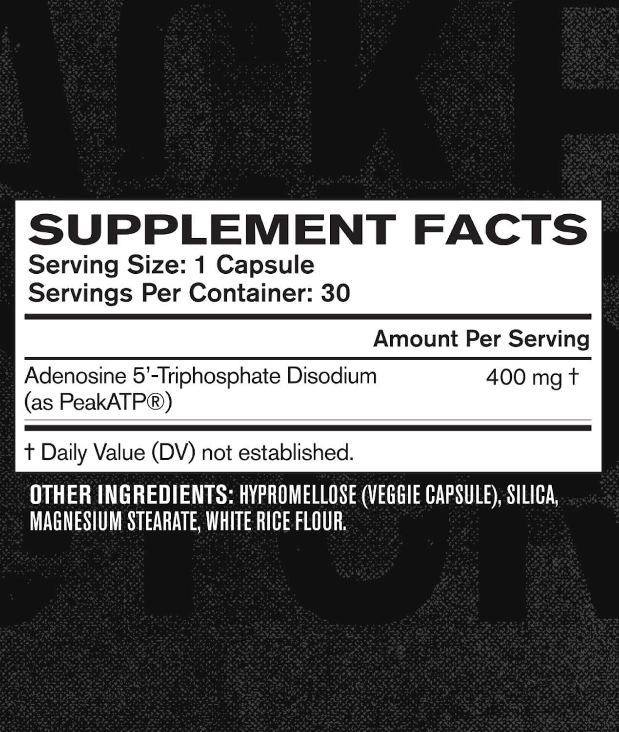 Muscle Gain & Increase Strength-30 Capsules