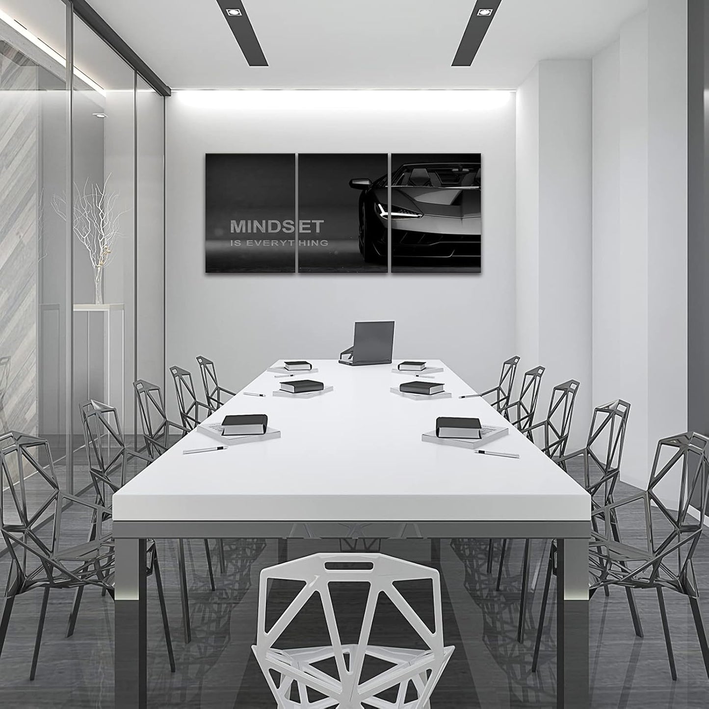 Motivational Lamborghini Posters Set 3 Piece