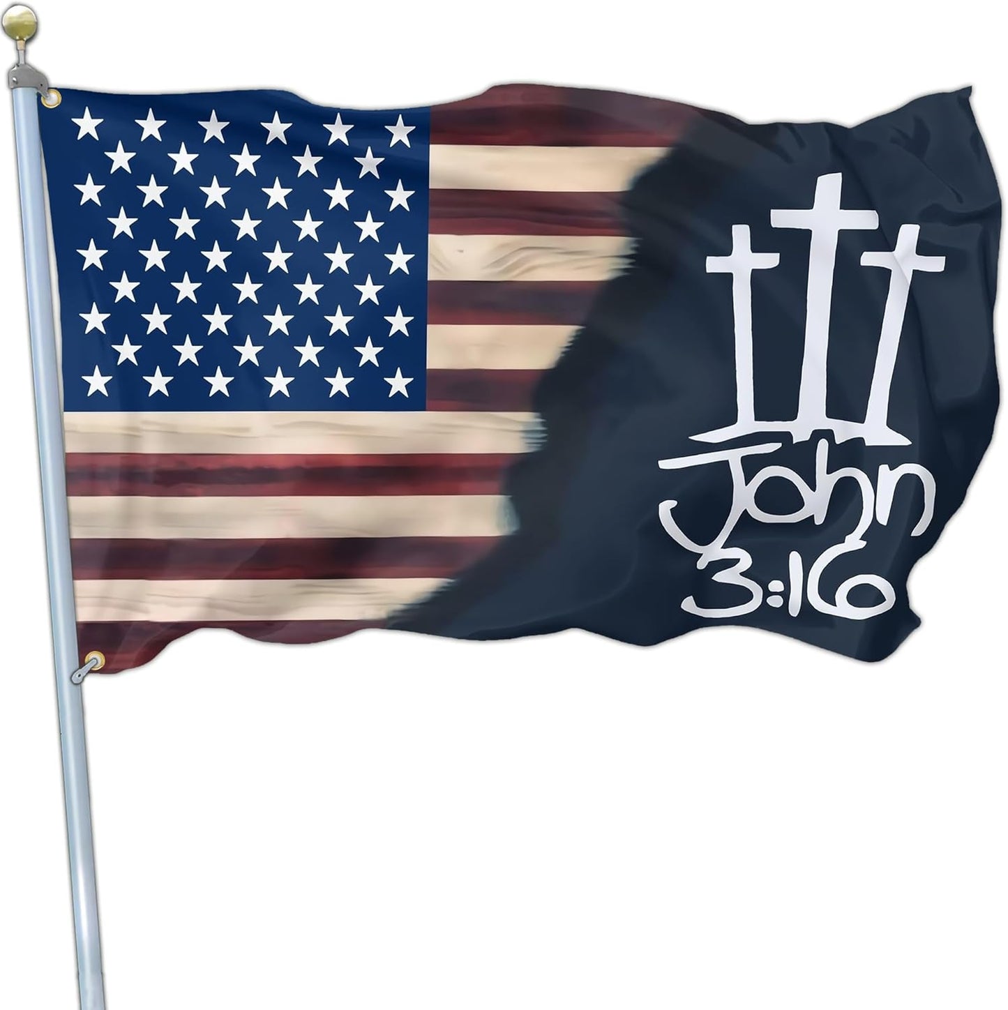 christian faith flags