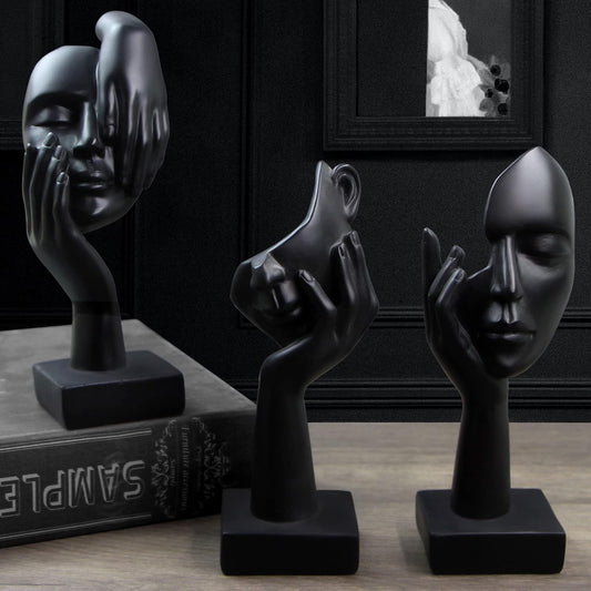 3pcs set modern sculptures