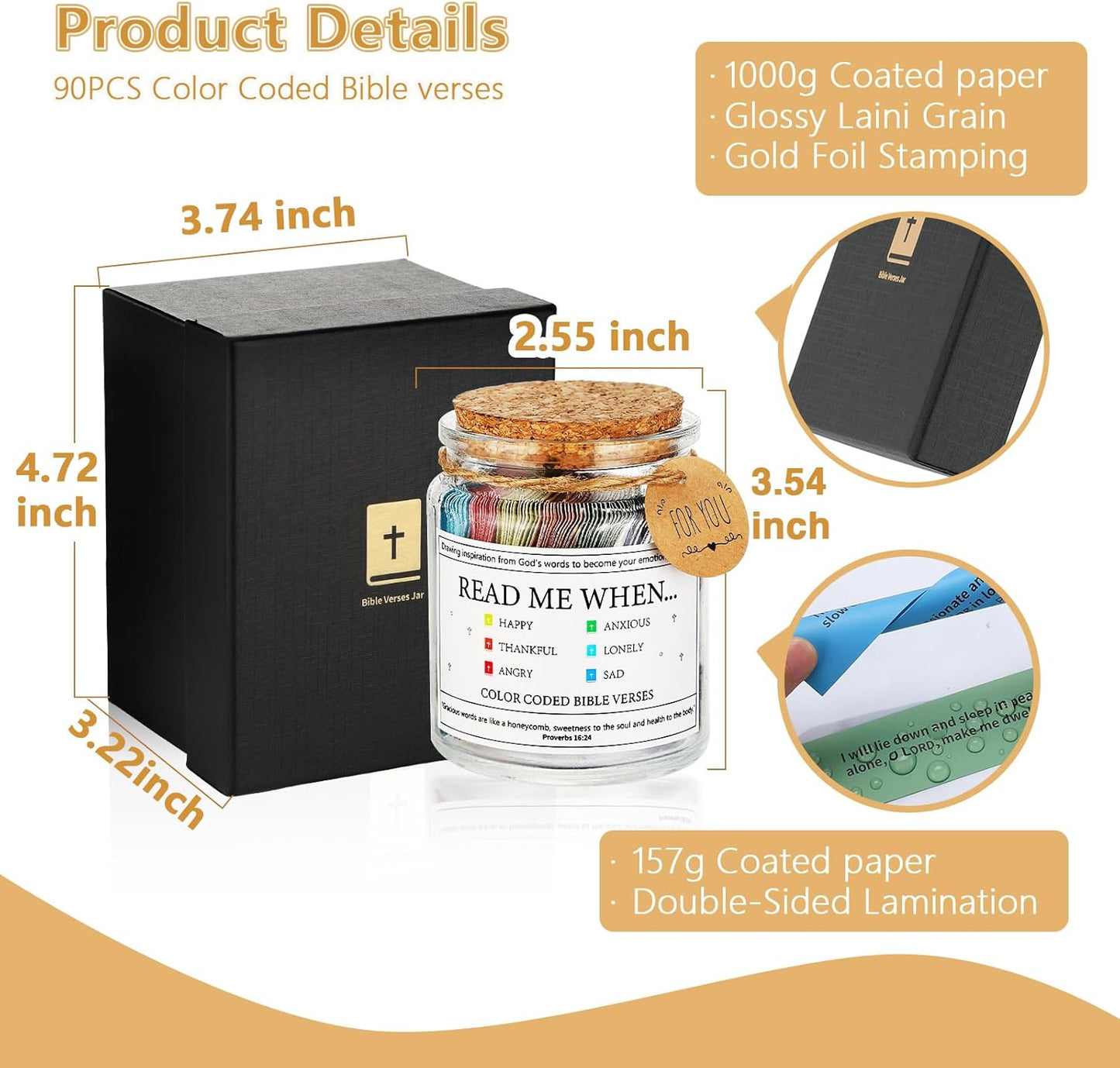 Bible Verse Jar-all styles