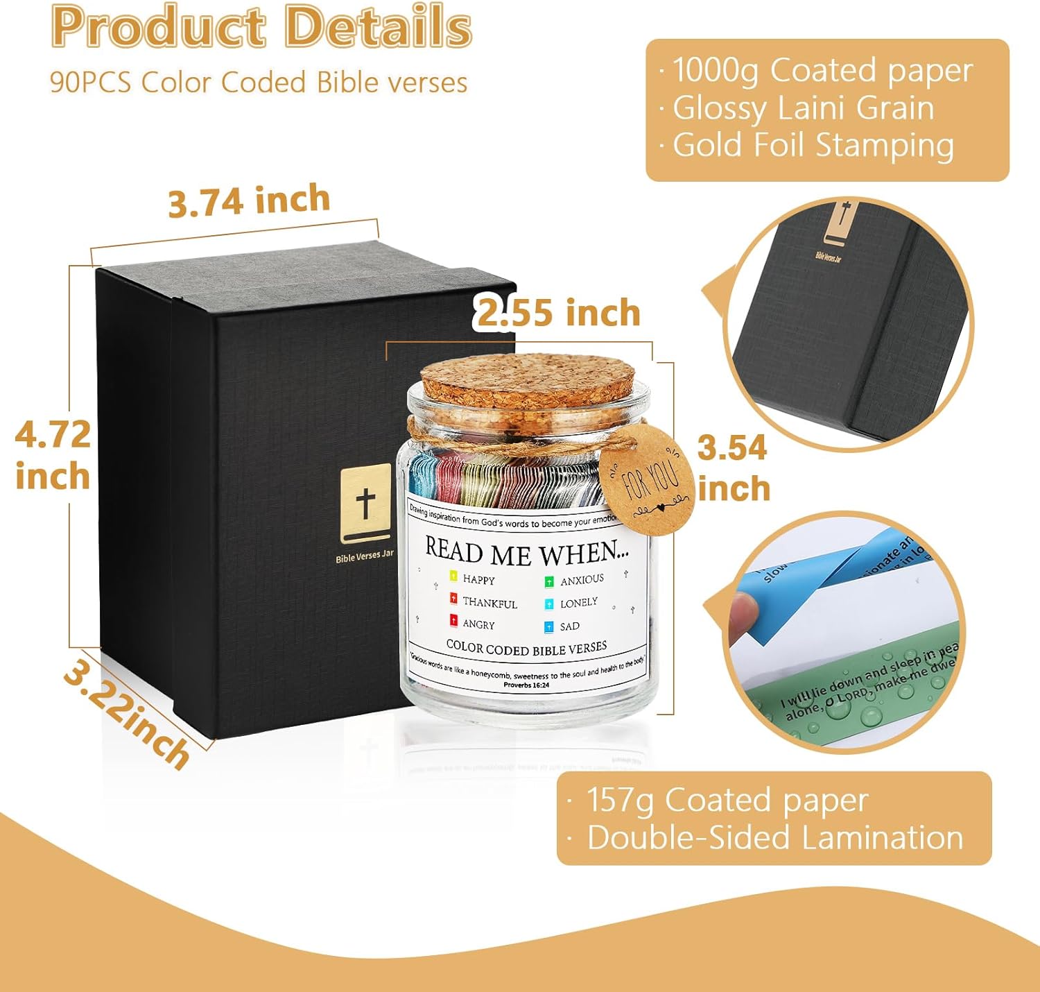 Bible Verse Jar-all styles