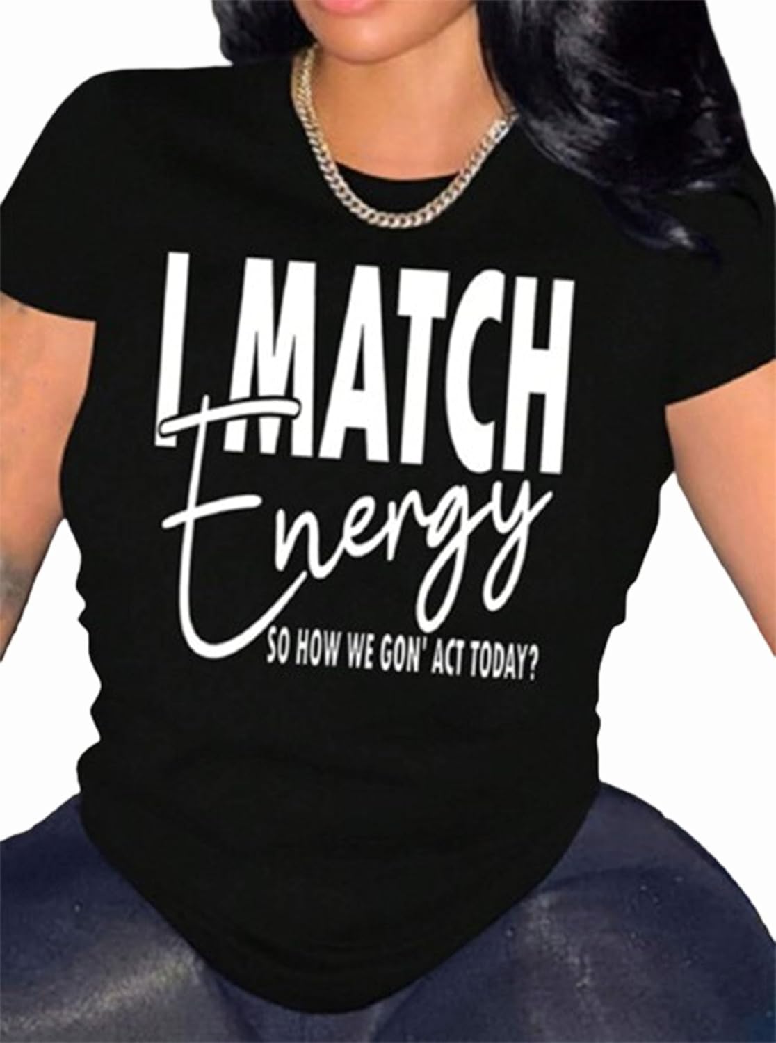 I match energy graphic tee