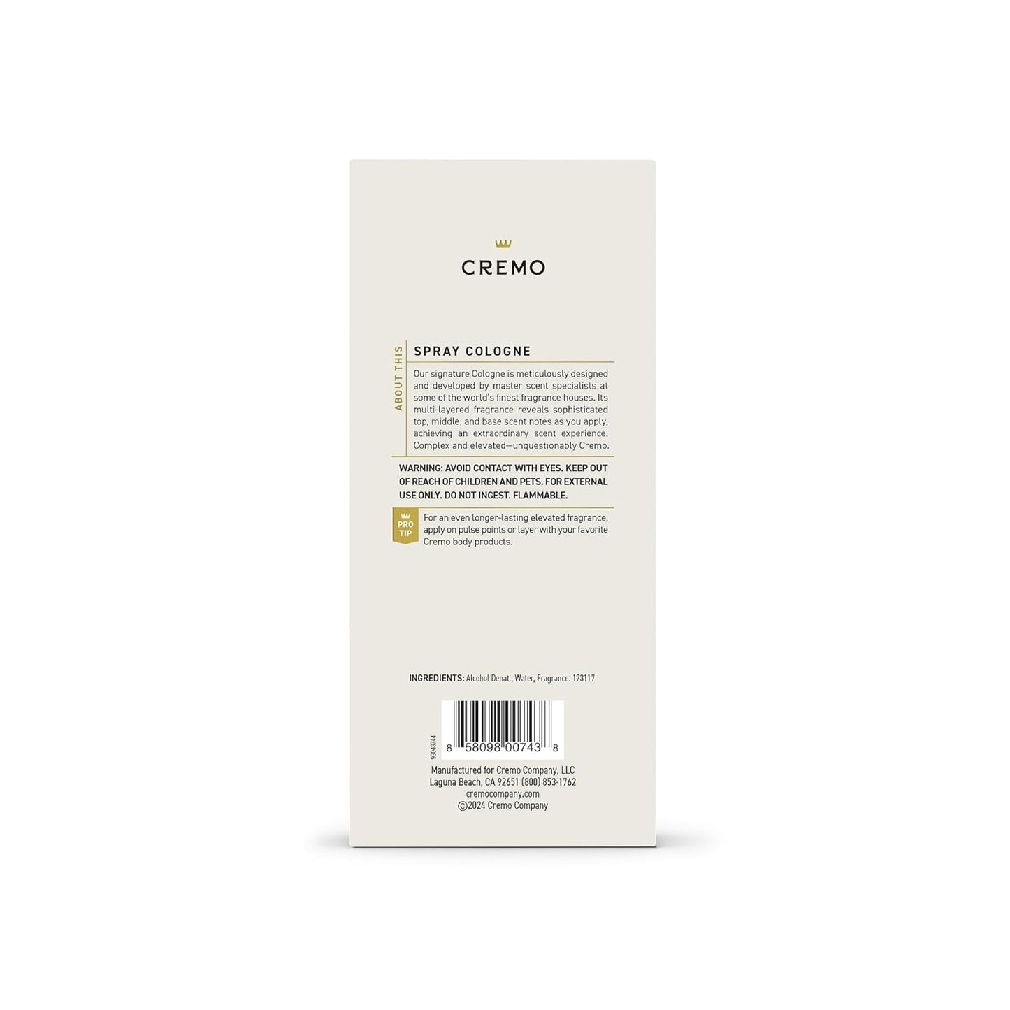 Cologne for Men - Spice & Black Vanilla Mens Cologne Spray - an Explosion of Vibrant Spices, Dark Woods and Black Vanilla, Fragrances for Men, 3.4 Fl Oz