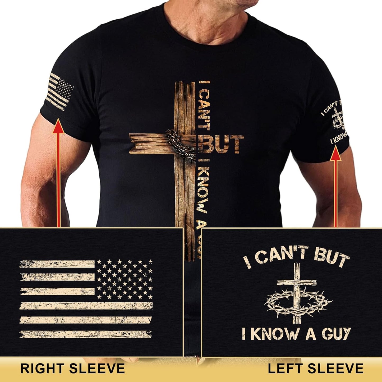 I Cant but I Know a Guy T Shirt, Jesus Shirt,