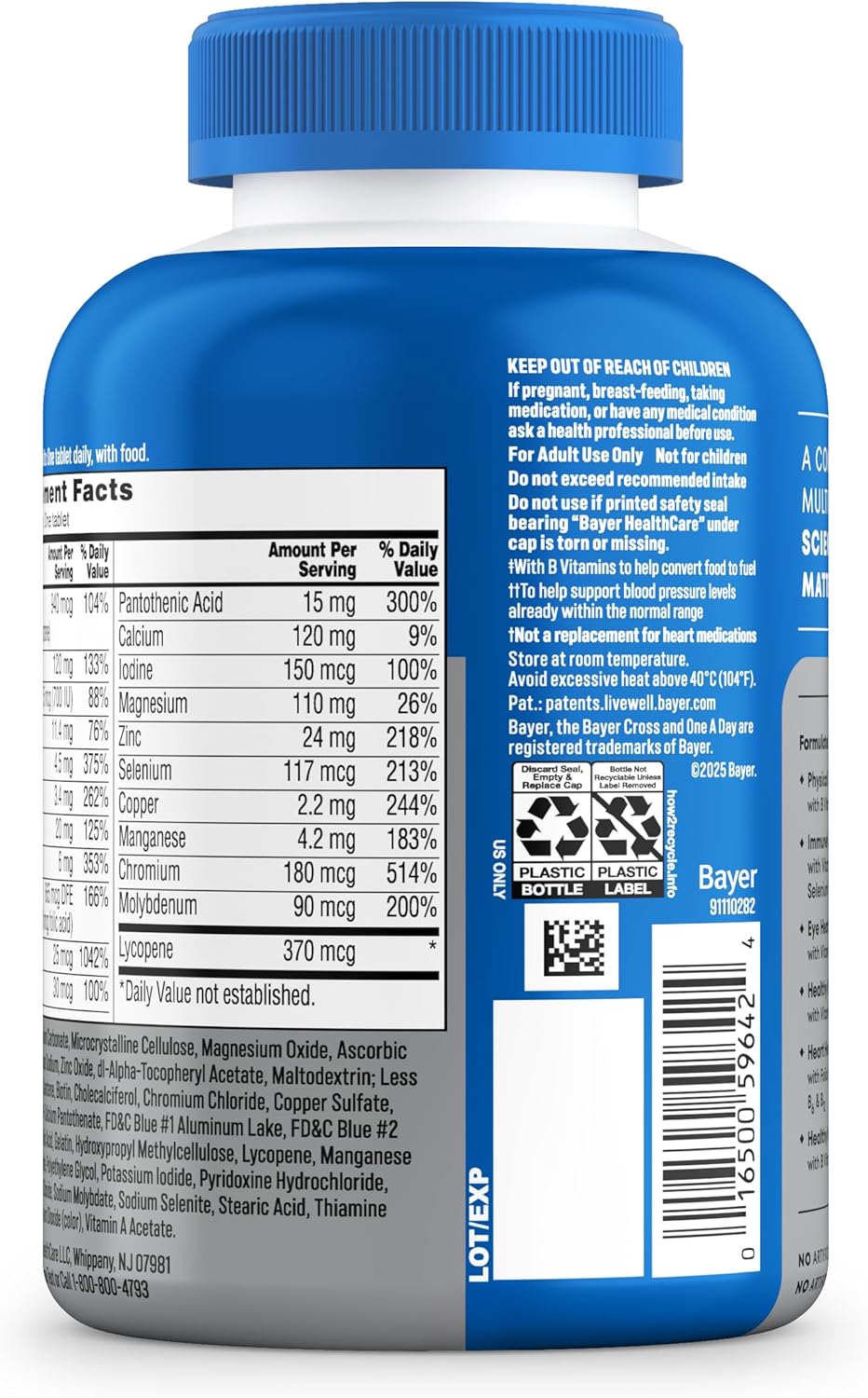 Men’S Healthy Advantage Multivitamin 200 count