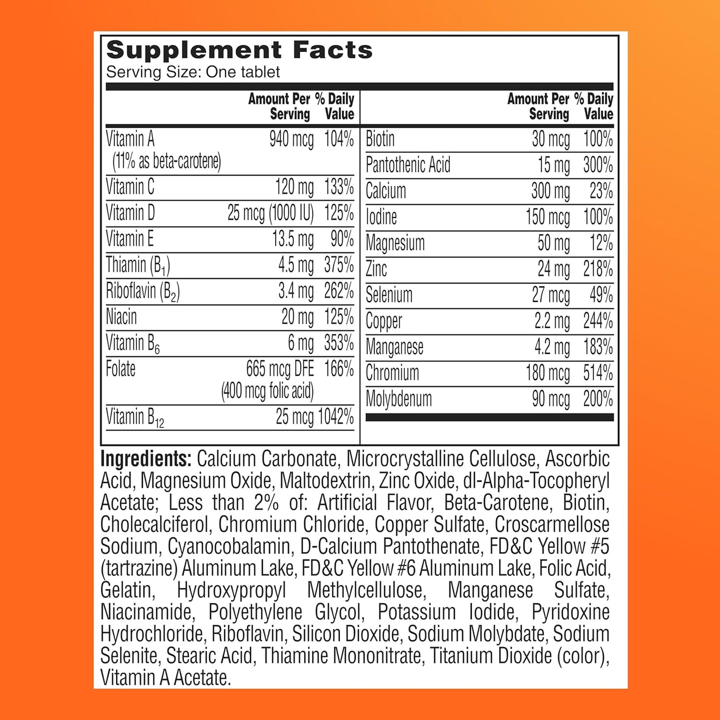 Multivitamin for Women 200 count