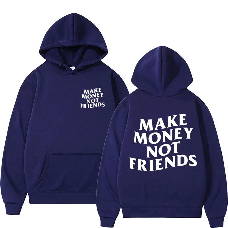 Funny Need Money Letter Print Hoodie Fashion Design Men'S Women'S Sweatshirt Fleece Oversized Couples Casual Streetwear Hoodies