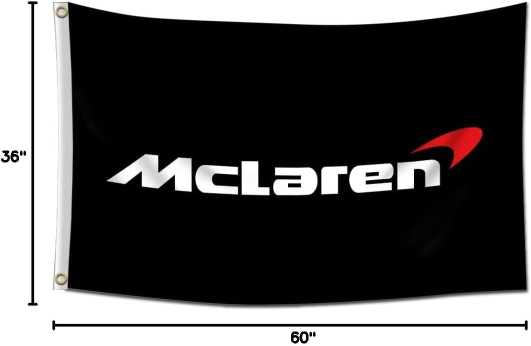  Mclaren Flag Banner Wall Décor 