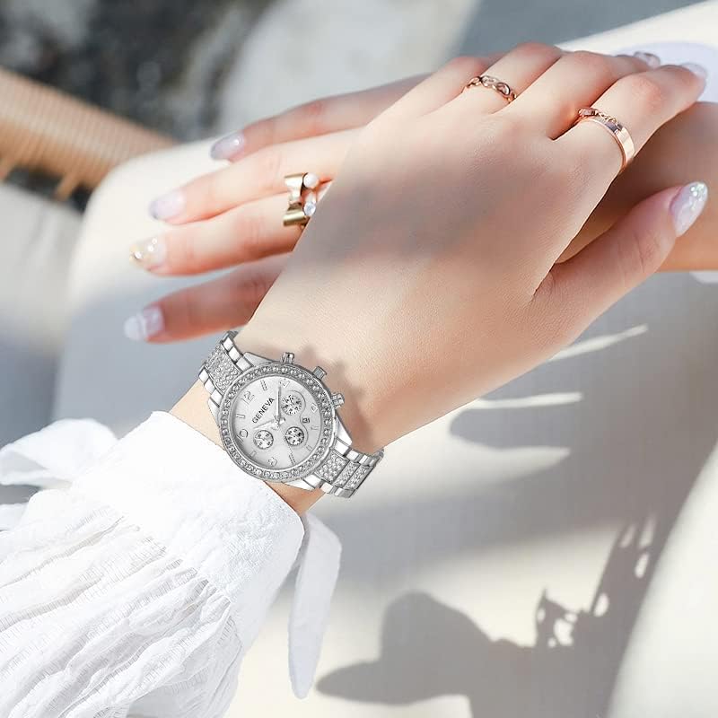Luxury Unisex Crystal Diamond Watch-Women