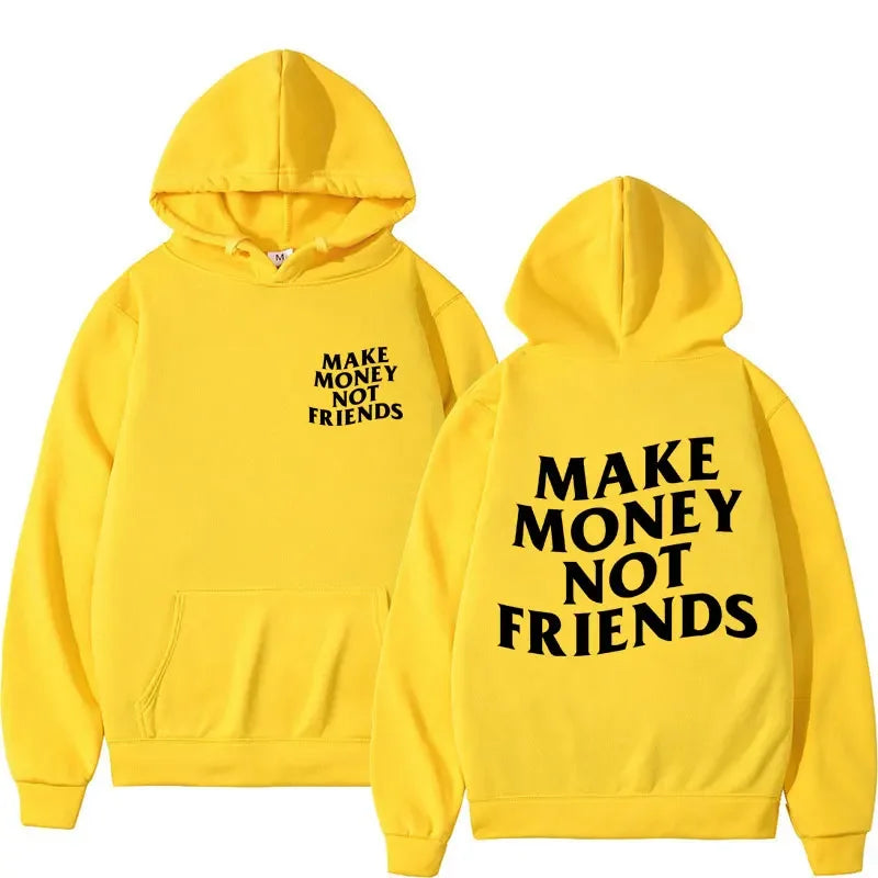 Funny Need Money Letter Print Hoodie Fashion Design Men'S Women'S Sweatshirt Fleece Oversized Couples Casual Streetwear Hoodies