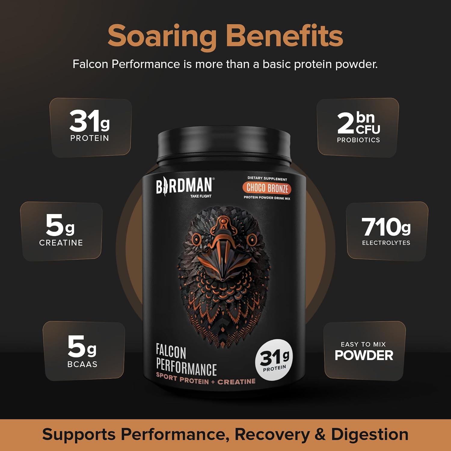 Falcon Performance- creatine & protein