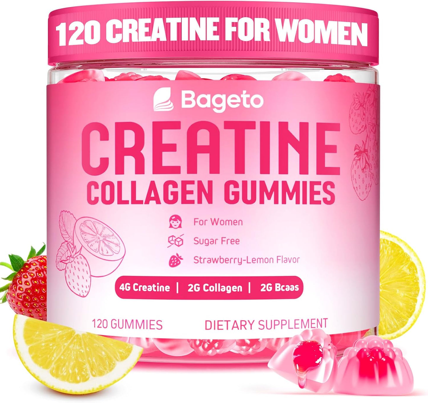 Women's creatine glow gummie's