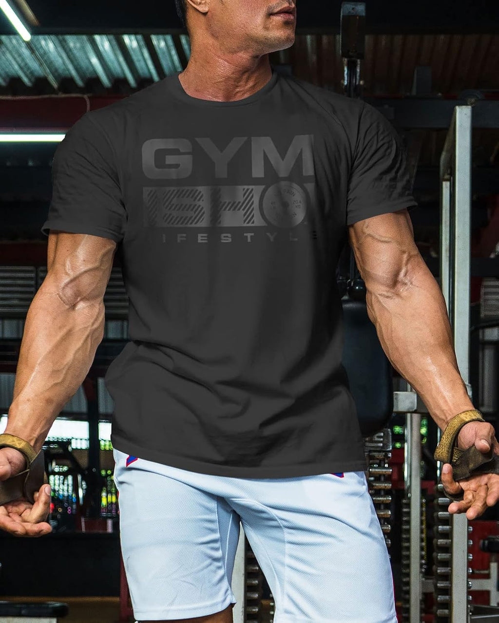 weight lifting-fitted-lifestyle shirt