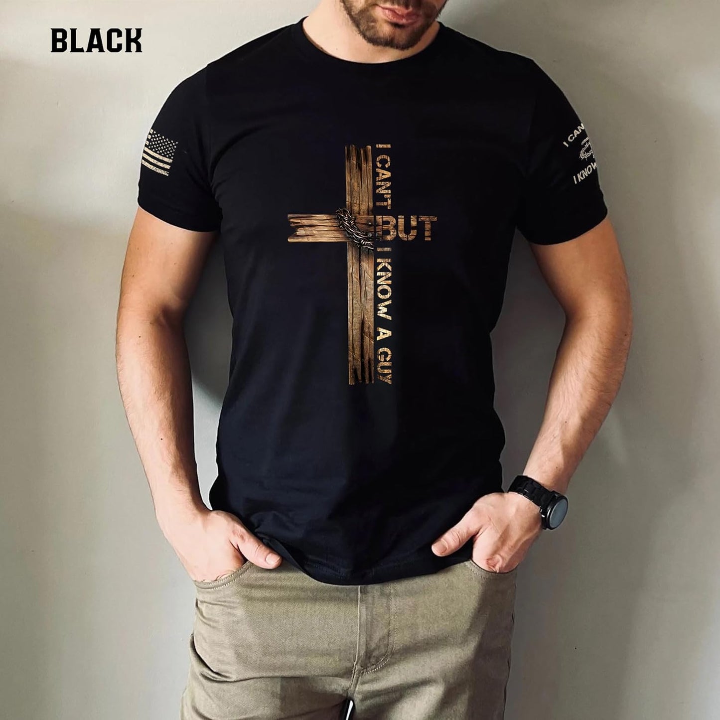 I Cant but I Know a Guy T Shirt, Jesus Shirt, 