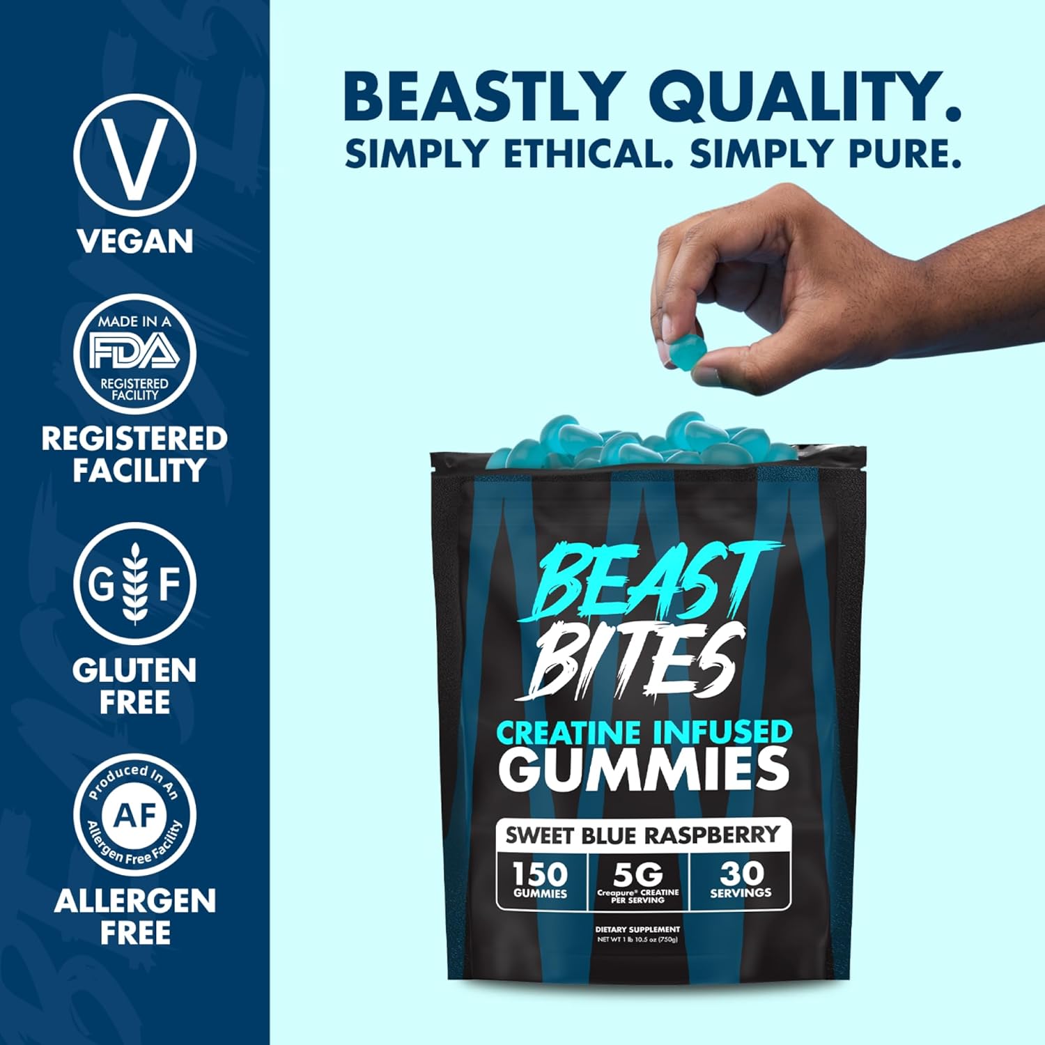 Creatine Infused Gummies - 5G 