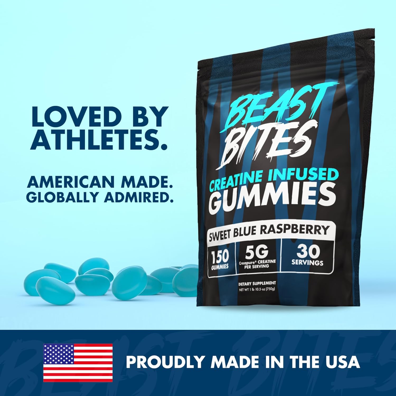 Creatine Infused Gummies - 5G 