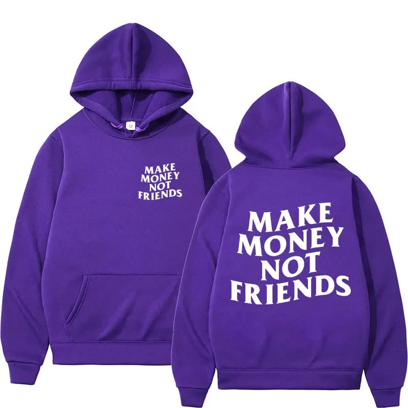 Funny Need Money Letter Print Hoodie Fashion Design Men'S Women'S Sweatshirt Fleece Oversized Couples Casual Streetwear Hoodies