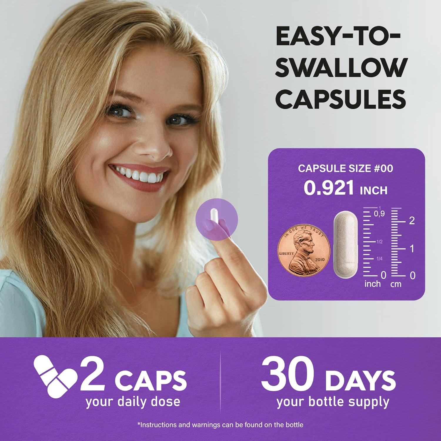 Biotin hair, skin Women & Men | 60 Capsules