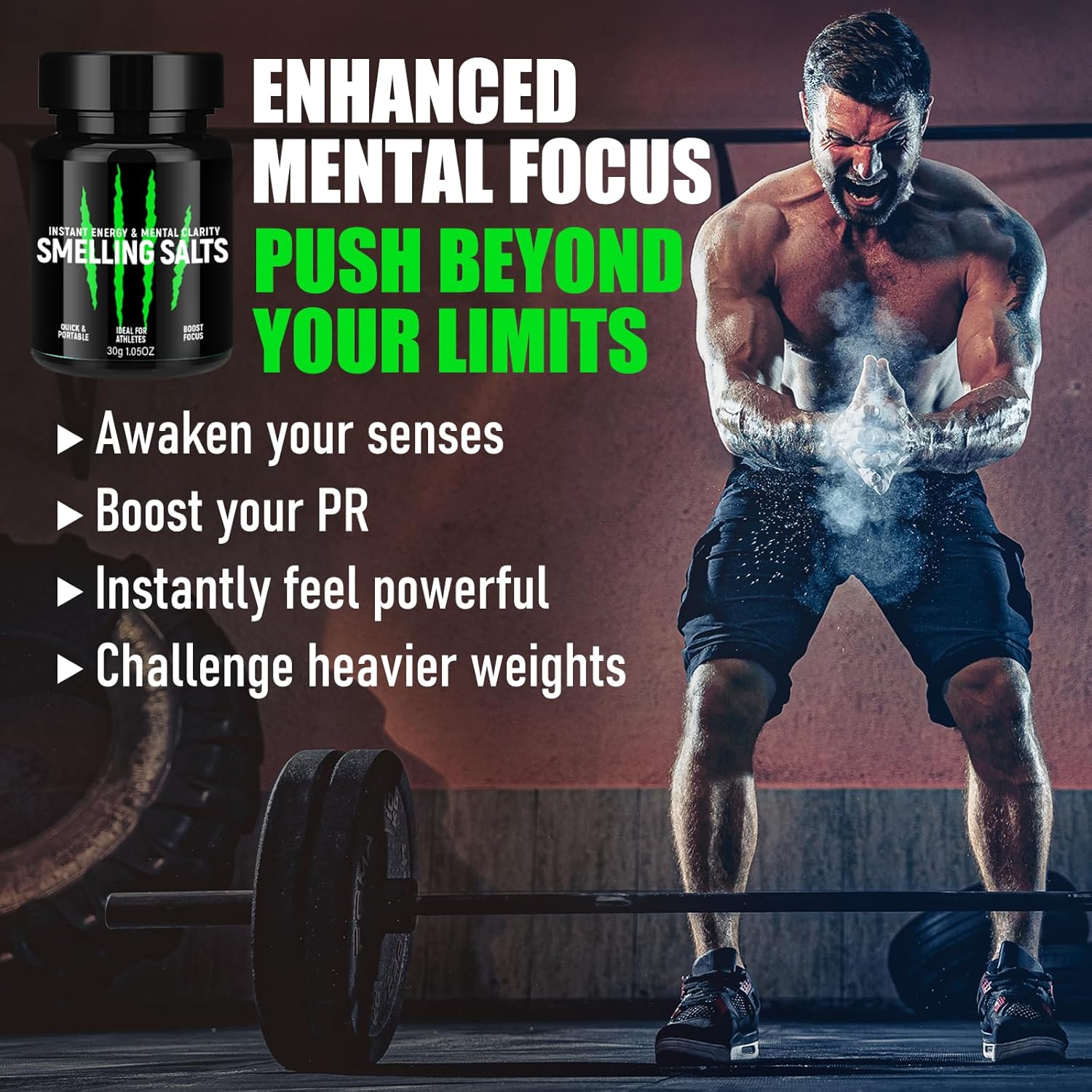 potent smelling salts-motivation green