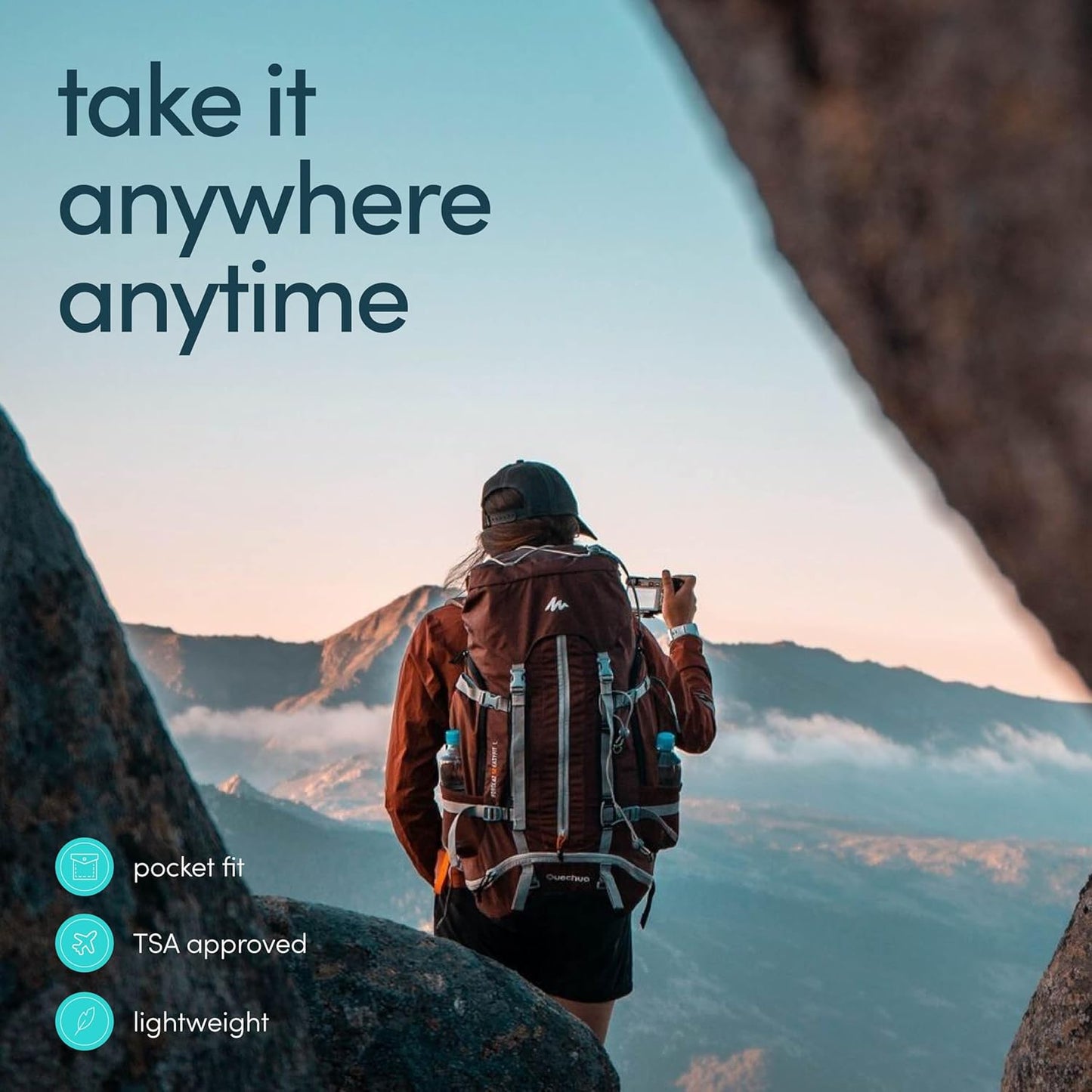 Energy Gum - Mint Flavor  50Mg Caffeine 3 Pack 24 Count