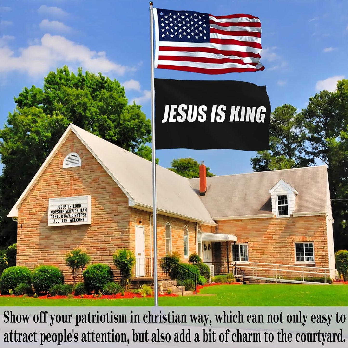 christian faith flags 