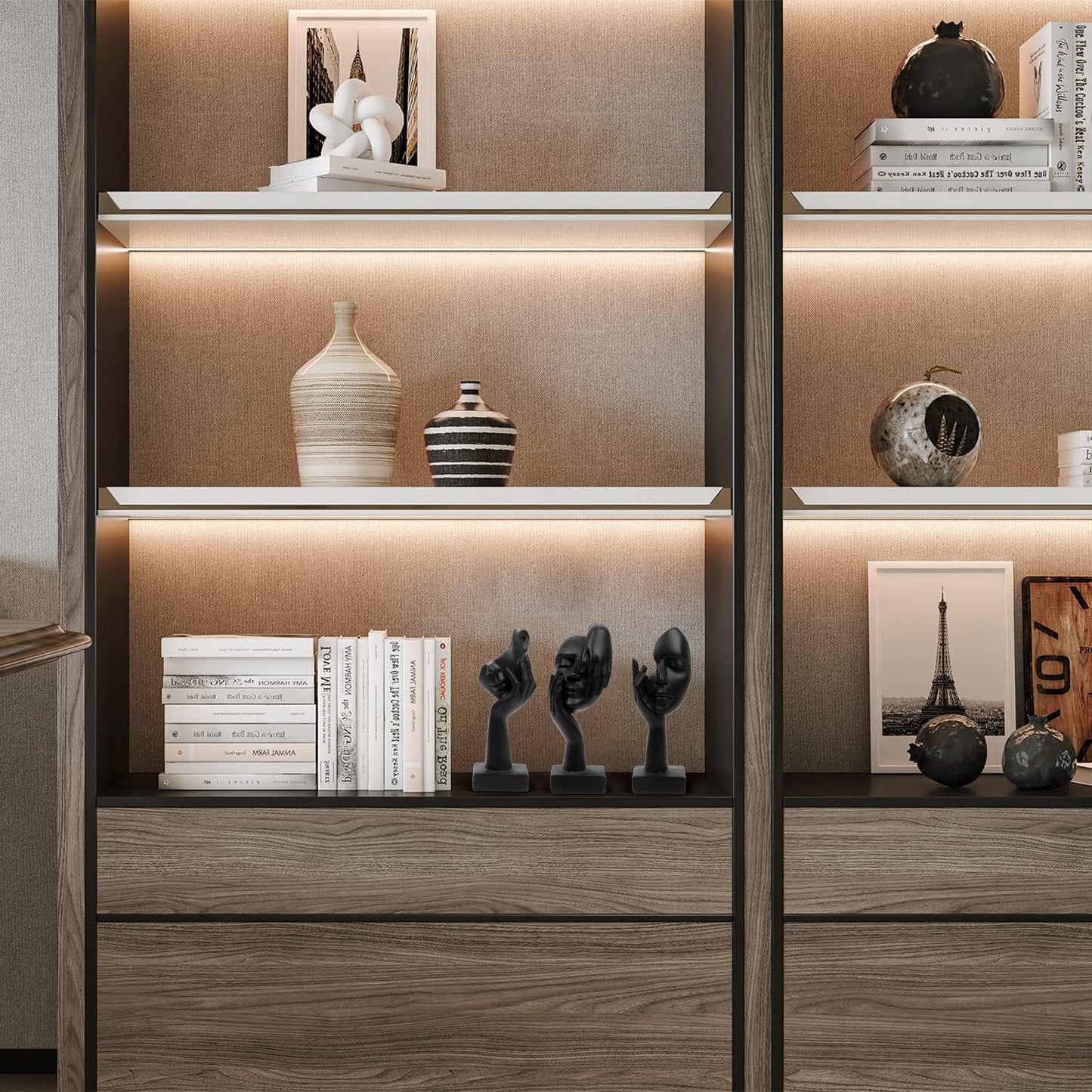 3pcs set modern sculptures