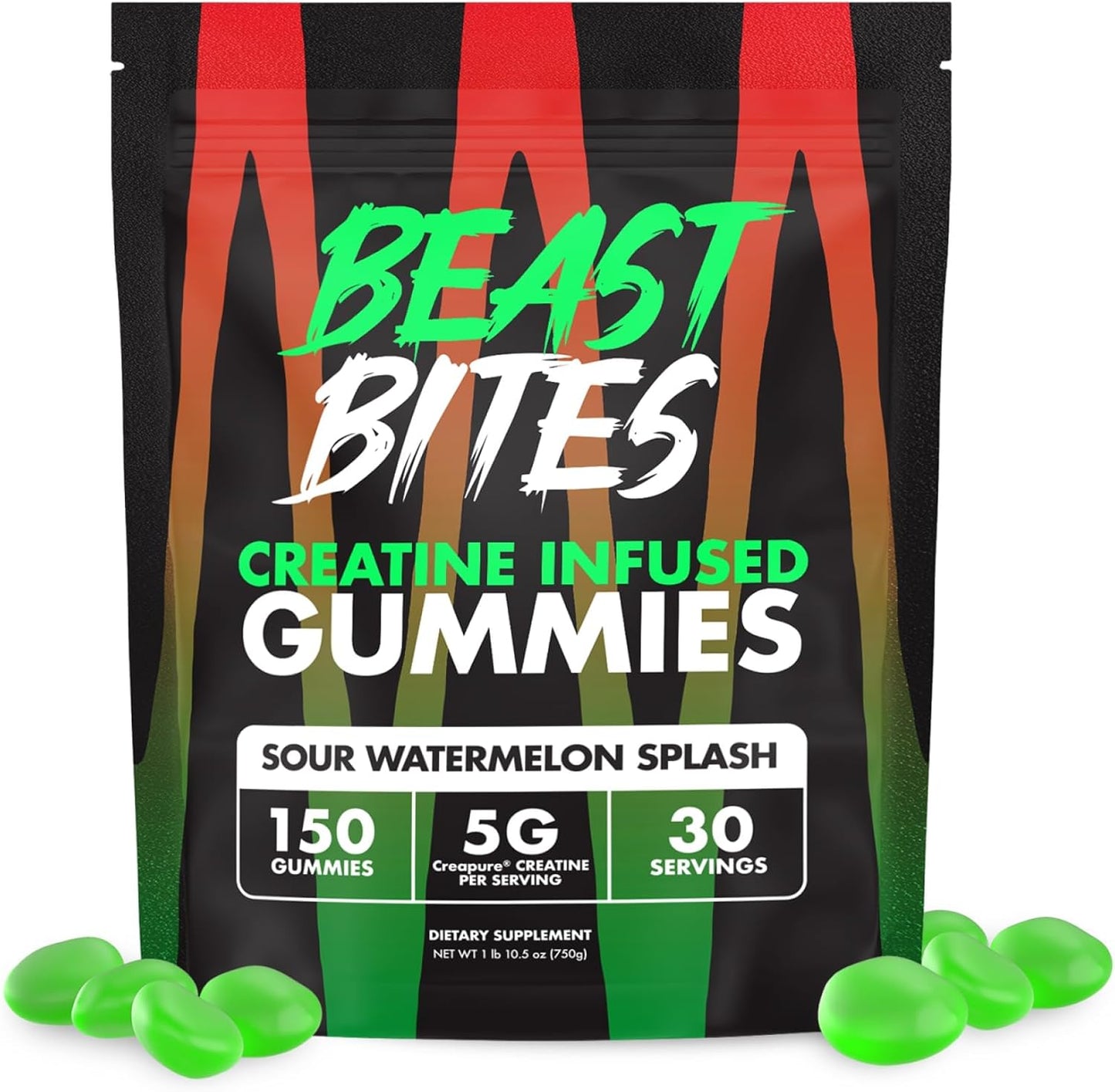 Creatine Infused Gummies - 5G watermelon