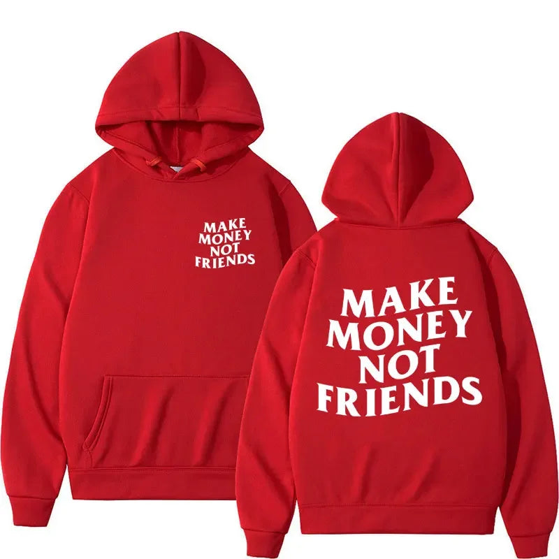 Funny Need Money Letter Print Hoodie Fashion Design Men'S Women'S Sweatshirt Fleece Oversized Couples Casual Streetwear Hoodies