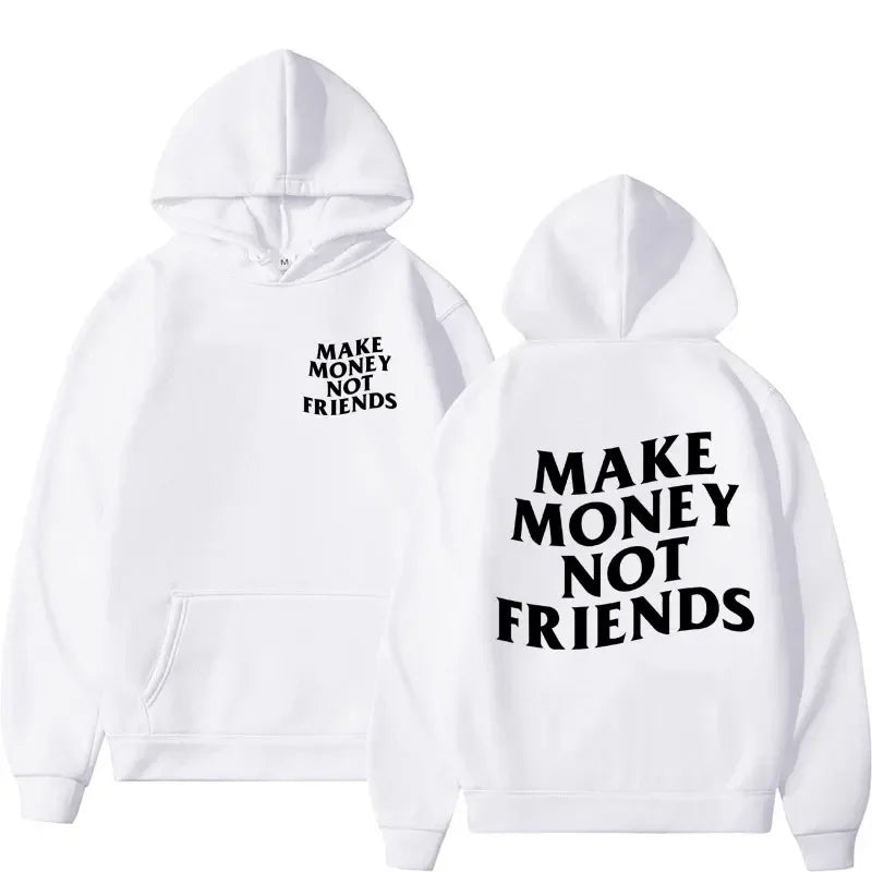 Funny Need Money Letter Print Hoodie Fashion Design Men'S Women'S Sweatshirt Fleece Oversized Couples Casual Streetwear Hoodies